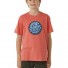 Camiseta Rip Curl Filgree Tee Boy Hot Coral