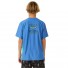 Lycras de surf Rip Curl Lost Islands Logo UPF S/S Blue Yonder-1