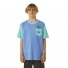 Camiseta Rip Curl Lost Islands Pocket Tee Blue Yonder