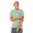 Camiseta Rip Curl Pacific Rinse Circle Tee Aloe