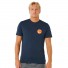 Camiseta Rip Curl Pacific Rinse Stacked Tee Dark Navy