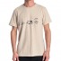Camiseta Rip Curl Pictograms Tee Cement Marle