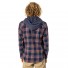 Camisa Rip Curl Ranchero Flannel Washed Navy-1