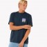 Camiseta Rip Curl Raw Energy Trad Tee Dark Navy