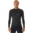 Lycras de surf Rip Curl Stack UPF Perf L/S Washed Black
