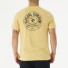 Camiseta Rip Curl Stapler Tee Washed Yellow-1