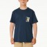 Camiseta Rip Curl Surf Revival Line Up Tee-Boy Dark Navy