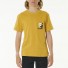 Camiseta Rip Curl Surf Revival Line Up Tee-Boy Mustard