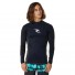 Lycras de surf Rip Curl Waves UPF Perf L/S Black