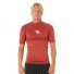 Lycras de surf Rip Curl Waves UPF Perf S/S Red