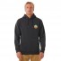 Sudadera Rip Curl Wetsuit Icon Hood Washed Black