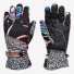 Guantes de snowboard Roxy Jetty Se Gloves True Black Pop Flowers