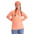 Sudadera de snowboard Roxy Sayna Half Zip Peach Pink Roxygram Tonal