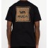 Camiseta RVCA Va All The Way Tee Black