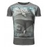 Camiseta True Prodigy Ibiza Leaves Traces T-shirt Anthracita