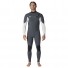 Neopreno de surf Vissla 7 Seas Comp 4/3 Full Chest Zip Coal