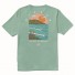 Camiseta Vissla Coastliner Organic Tee Jade
