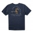 Camiseta Vissla Creators Cat Premium Pkt Tee Navy
