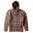 Sudadera Vissla Descanso Hooded Popover Dark Honey