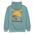 Sudadera Vissla Shredded Hoodie Fleece Smokey Jade