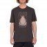 Camiseta Volcom Caged Stone Tee Rinsed Black