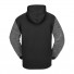 Sudadera de snowboard Volcom Hydro Riding Hoodie Black Print-1