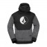 Sudadera de snowboard Volcom Hydro Riding Hoodie Black Print