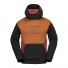 Sudadera de snowboard Volcom Hydro Riding Hoodie Caramel