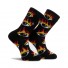Calcetines de snowboard Volcom Ozzy Sock II Black