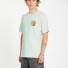 Camiseta Volcom Tooflow Tee Cloud Blue-1