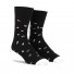 Calcetines de snowboard Volcom True Socks Black White